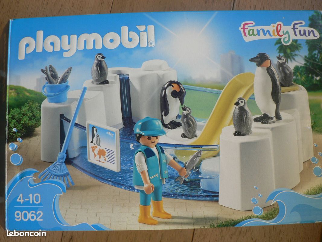 Bassin pingouins et soigneur Playmobil (image 3)