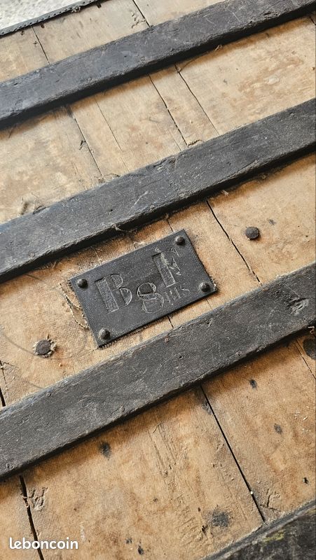 Malle / coffre bois (image 2)
