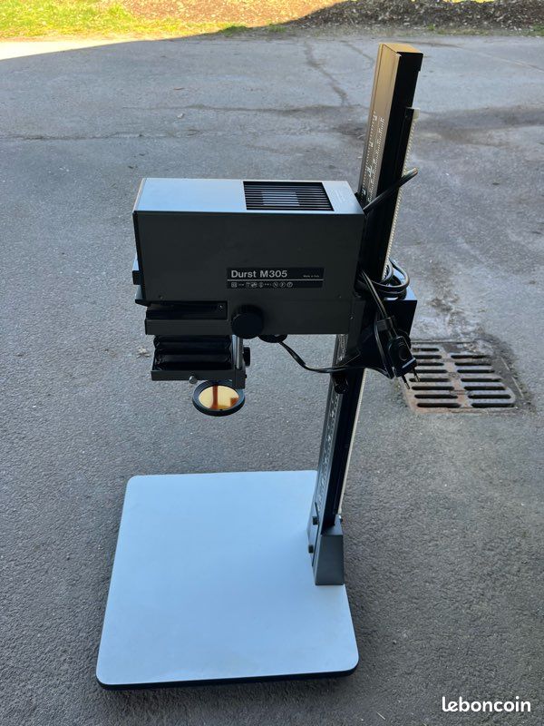Durst M305 - mode d'emploi agrandisseur photo + aperçu général de la