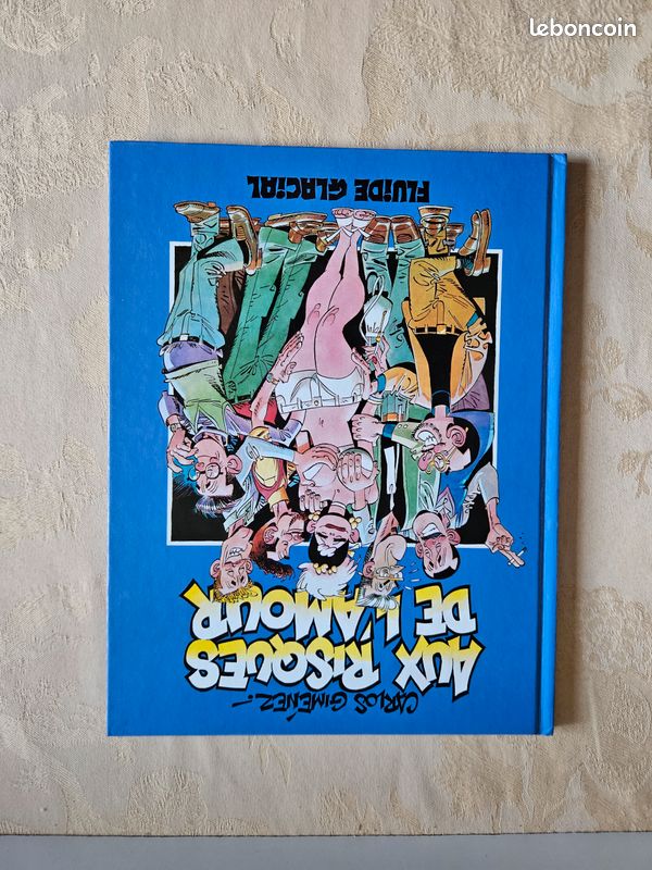2 albums bd Aux risques de l'amour 1 et 2 par Carlos Gimenez EO TTBE (image 2)