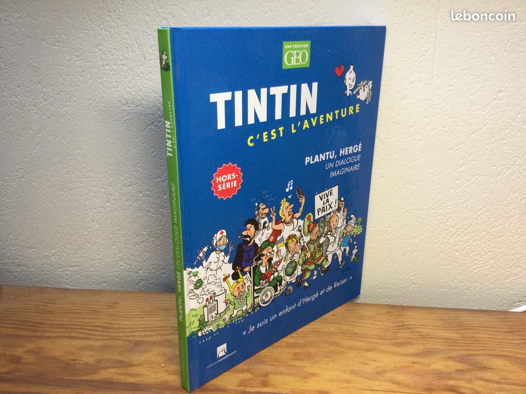 TINTIN c’est l’aventure / PLANTU - HERGÉ un dialogue imaginaire (image 2)