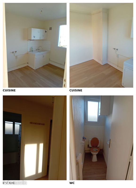 Appartement 2 pièces 43 m² · à Saint-Lô · 43,4 m² · 570 €/mois