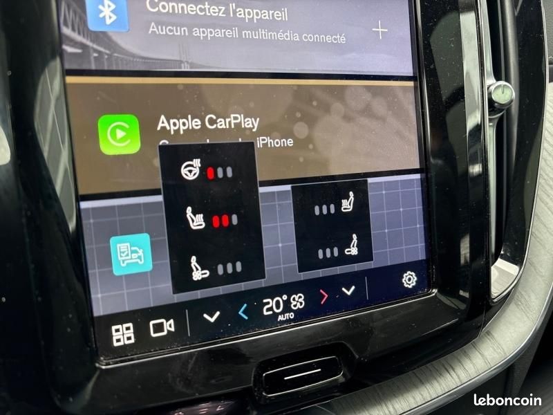Volvo XC60 T6 Hybride Rechargeable 350ch Ultra Style Dark Geartronic 8 AWD (image 24)