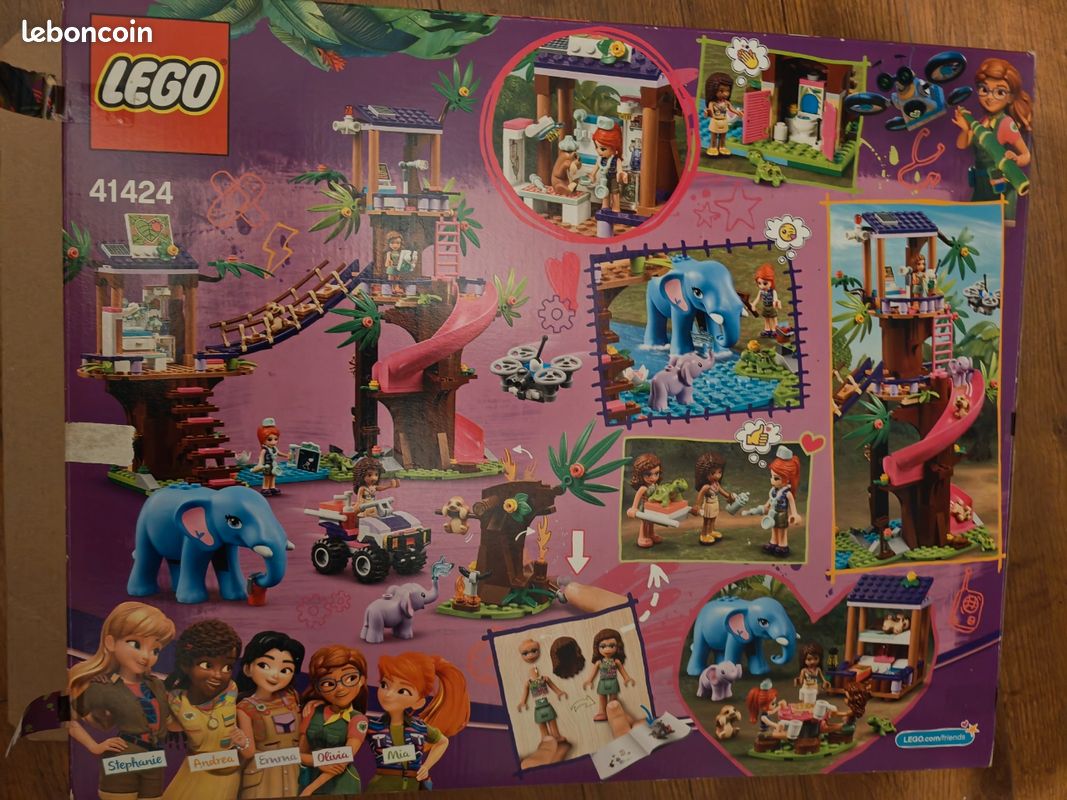 Lego Friends Jungle Rescue Base 41424 Lego 41424 Friends Jungle