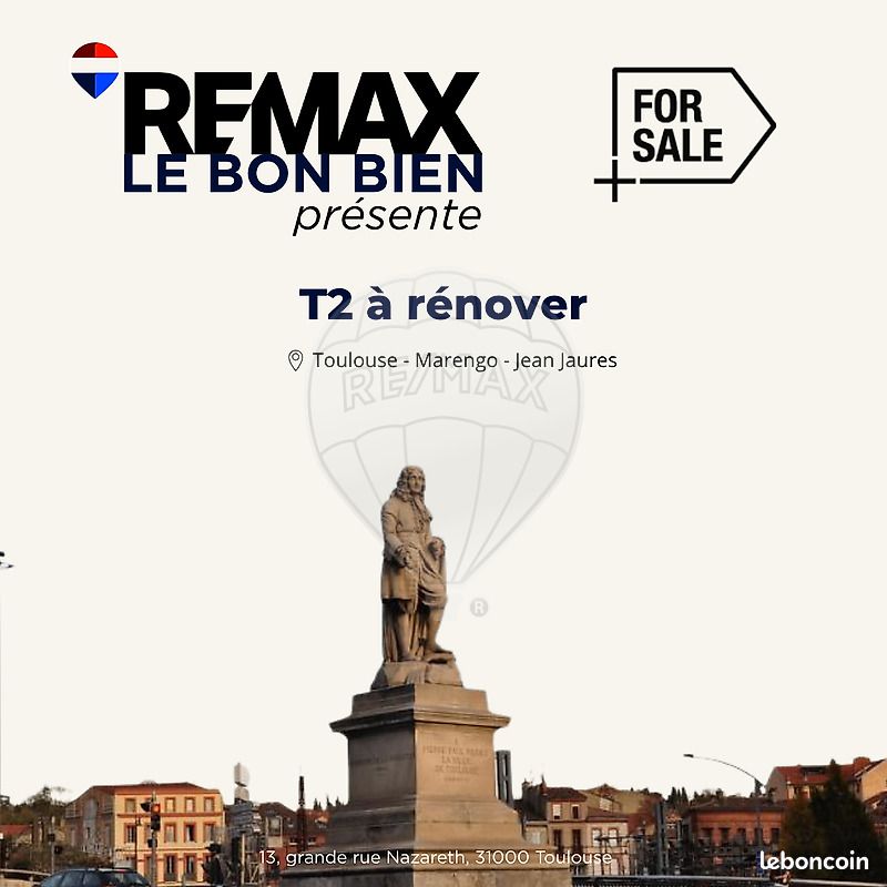 Appartement 1 pièce 30 m² · à Toulouse · 30 m² · 147 000 €