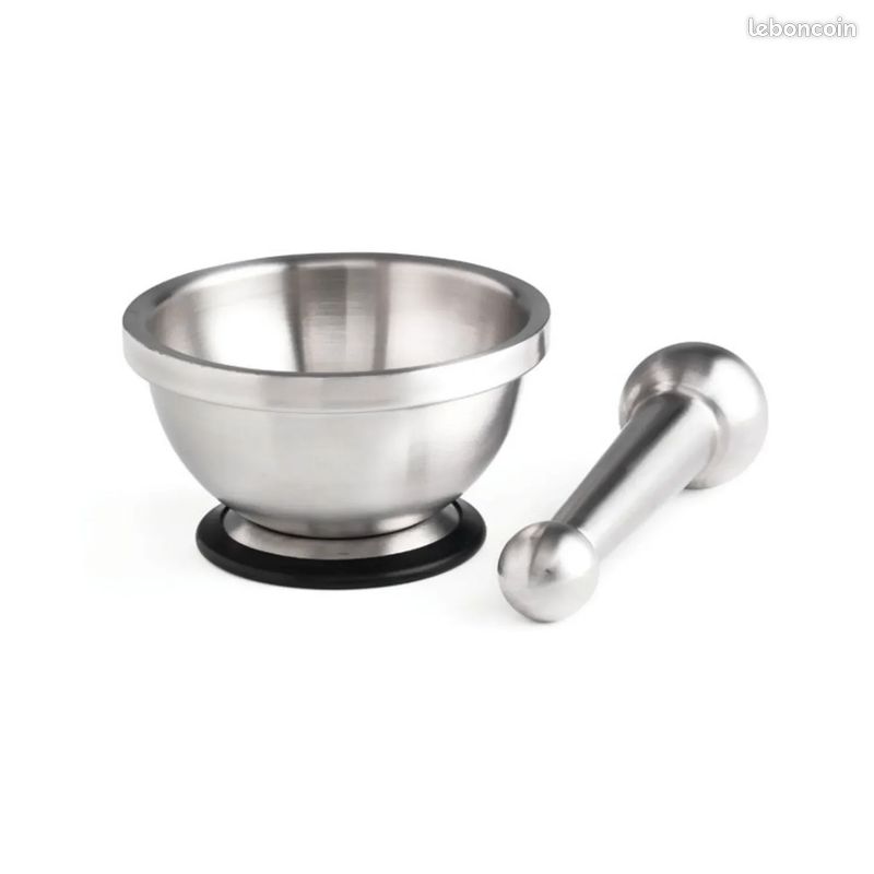 Mortier et pilon en inox , Mastrad (image 1)