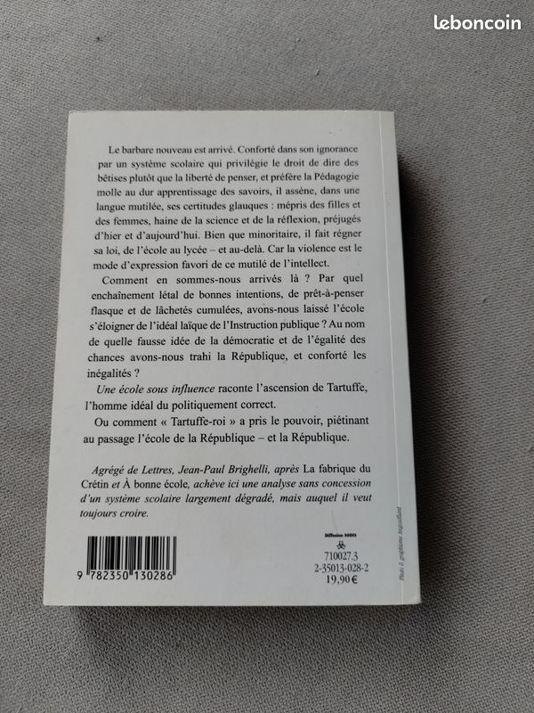 Une école sous influence Jean Paul Brighelli (image 2)