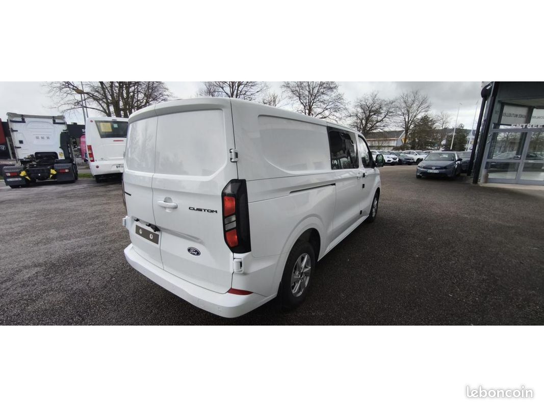 FORD TRANSIT CUSTOM 2.0 EcoBlue - 170 - BVA S&S CABINE APPROFONDIE (image 11)