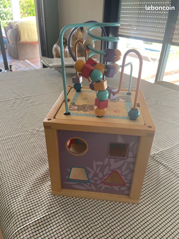 Jeu d'éveil enfant en bois (image 2)