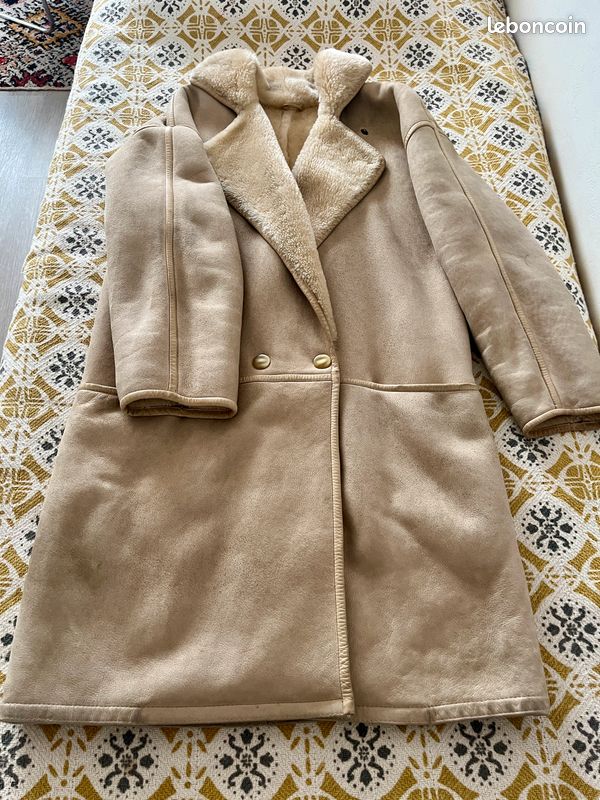 Manteau en mouton retourné Furs Ettex (image 5)