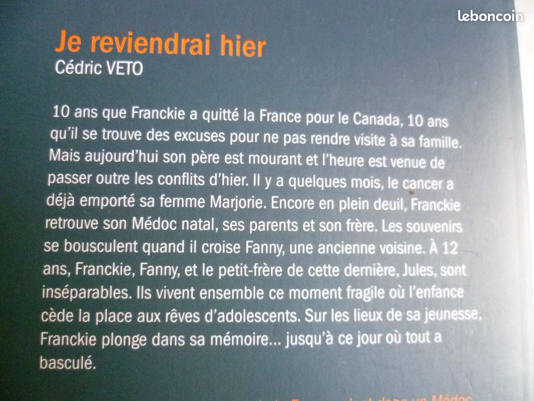 Je reviendrai hier (image 2)