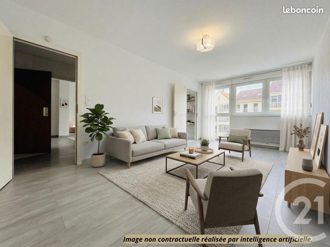 Appartement 2 pièces 44 m² · à Strasbourg · 44 m² · 164 000 €