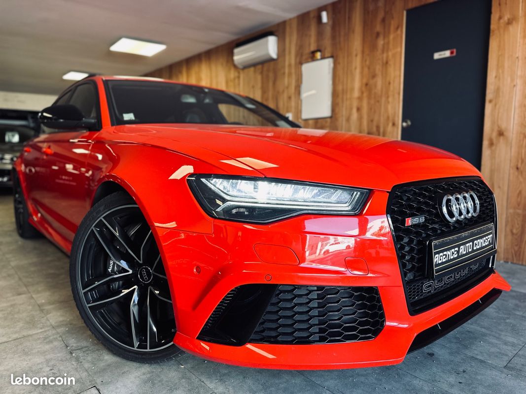 Audi RS 6 4.0 TFSI 560CH QUATTRO + ECHAPPEMENT RS + SOUND BOSE + ENTRETIEN CONSTRUCTEUR + SIEGES CHAUFFANTS/ELECTRIQUES + GARANTIE 12 MOIS (image 3)