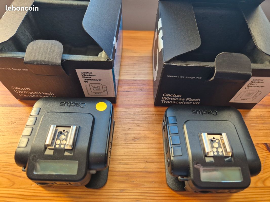 Cactus V6 flash - Photo, audio & vido
