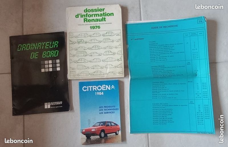 Manuel de réparation professionels automobiles peugeot renault citroen (image 4)