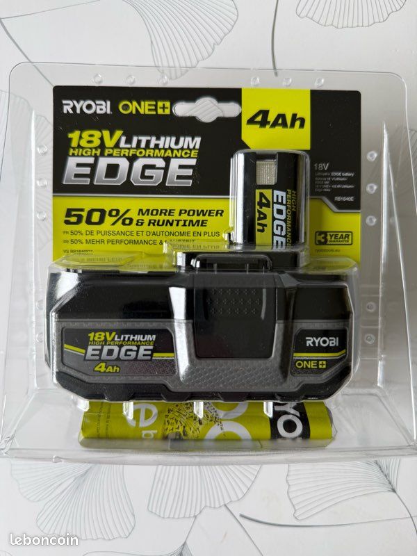 Ryobi One+ HP Performance RB1840X 18V 4,0 Ah au meilleur prix sur