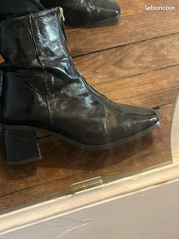 Chaussure monsieur moustache bottine Chaussures