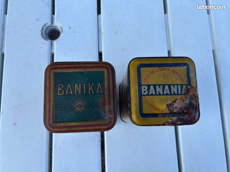 Lot 2 boîtes BANAKA 1920-1950 et BANANIA 1950-1960 (image 5)