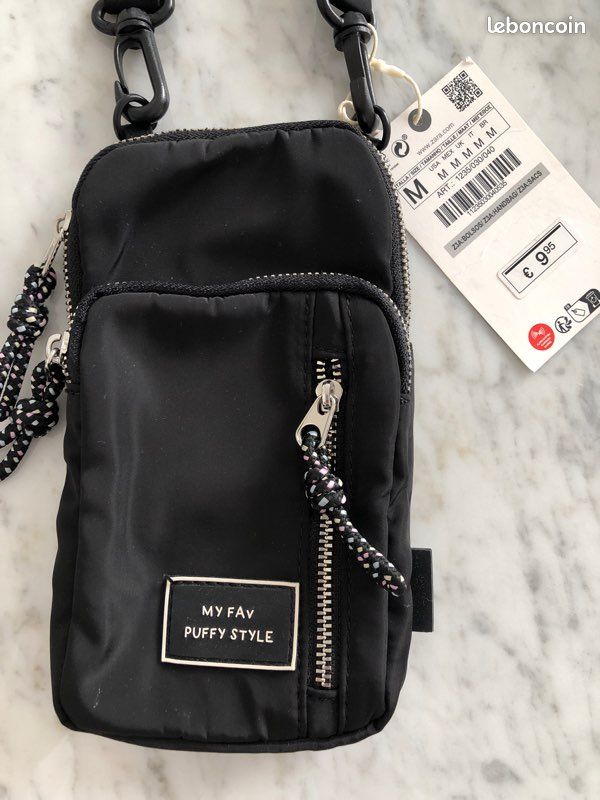 Sacoche Zara Sac Bandouliere Zara Noir Sac Bandoulière Noir Zara