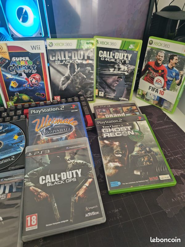 Lot 13 jeux Ps4, Ps3, Xbox, Wii.. - Jeux vidéo