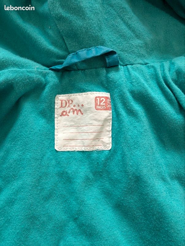 Blouson imperméable 12 mois (image 5)
