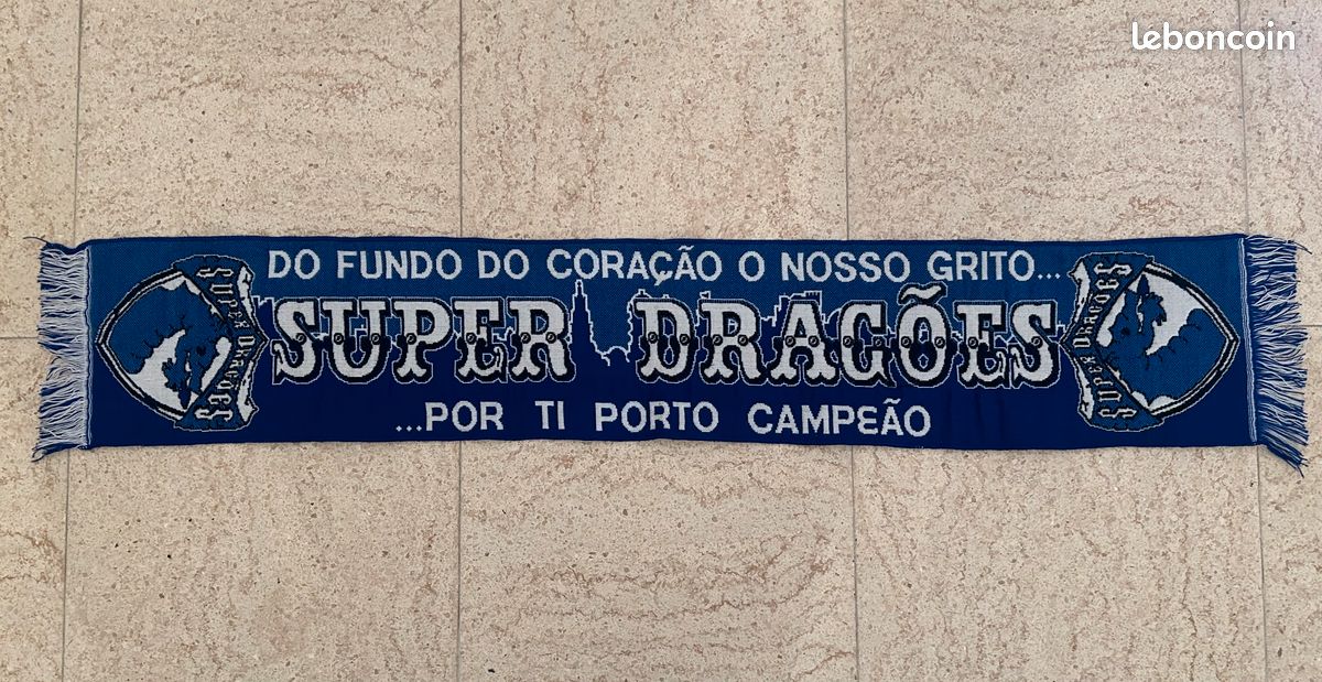 Écharpe De Football FC Porto - Club Portugais - Supporteur - Couleurs Du Club