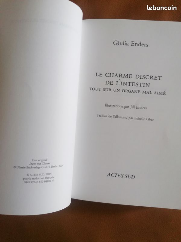 Livre: Le charme discret de l'intestin (image 4)