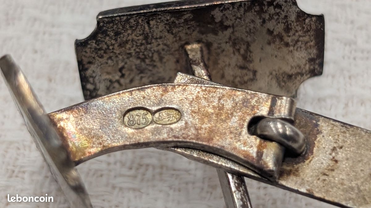 Cendrier vintage en forme de mouche en cuivre plaqué, Italie, années