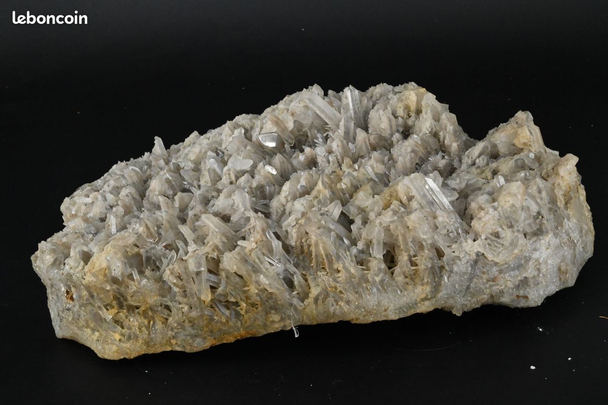Amas de cristaux de Quartz Chamonix France 8,8 kg minérale Collection (image 5)