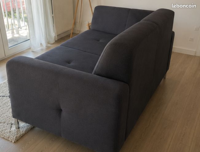 Canapé gris anthracite - Très bon état - Livraison offerte (image 2)