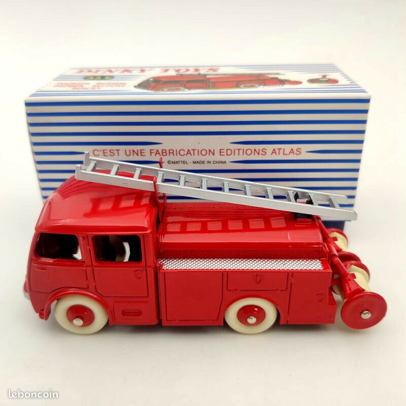 Figurine STARLUX 35mm - Véhicule De Pompiers Secours Routier - Années 60/70 - Occasion