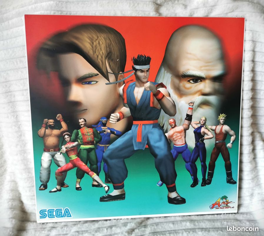 Jeu Virtua Fighter 2 Sur Sega Genesis - Bon état, Notice Incluse