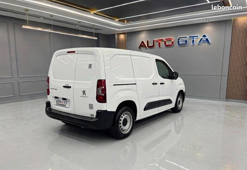🚐 PEUGEOT PARTNER GARANTIE 12 MOIS 1.5 BLUEHDI 2020 – 105 000 KM – TVA RÉCUPÉRABLE 1ERE-M standard 650 kg bvm5 idem berlingo kangoo sitan vito dublo (image 2)