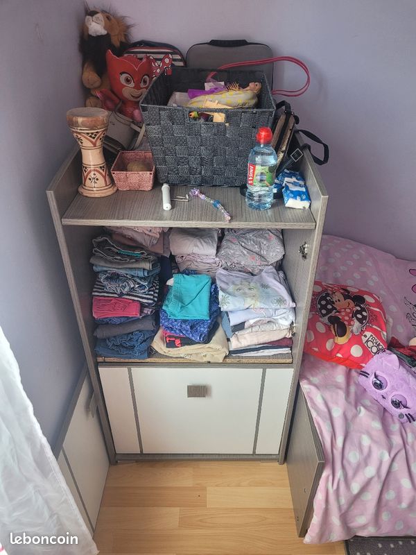 Lit et commode enfant (image 1)