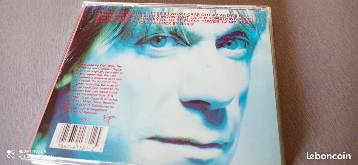 CD audio - IGGY POP - Brick by Brick - Picture Disc Pressage US 1990 - en très bon état (image 3)