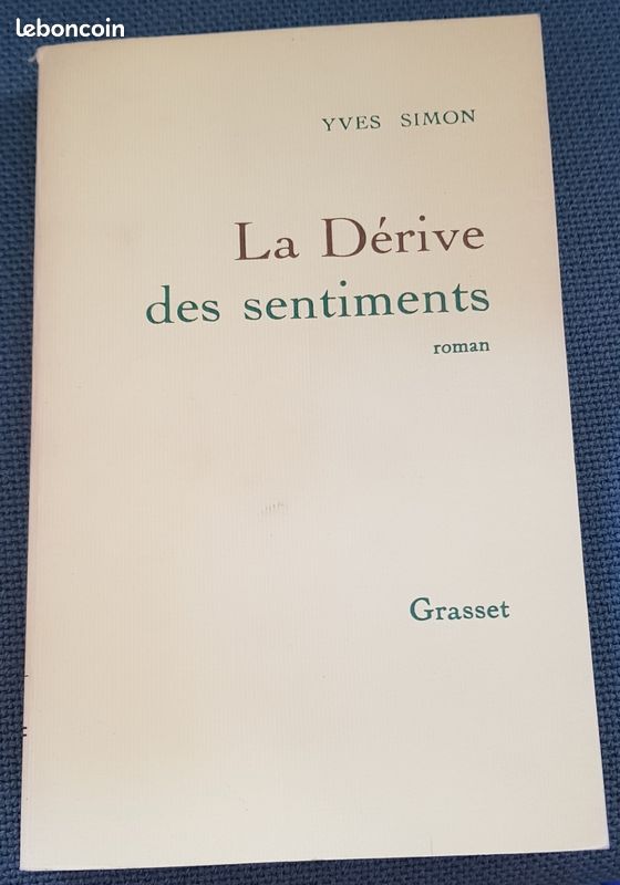 La dérive des sentiments de Yves Simon (image 1)