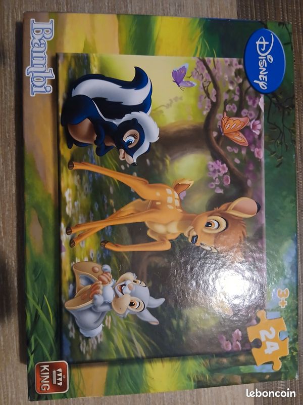 Puzzle bambi 24 pieces (image 1)