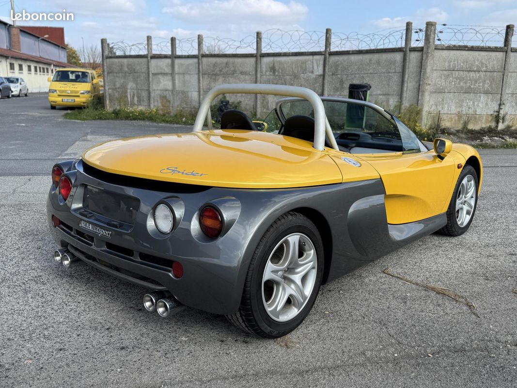 RENAULT SPIDER NEUF Seulement 154 KM  - COLLECTOR - PARE BRISE (image 5)