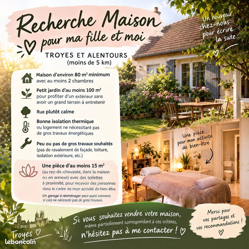 Maison 4 pièces 90 m² · à Troyes · 90 m² · 210 000 €