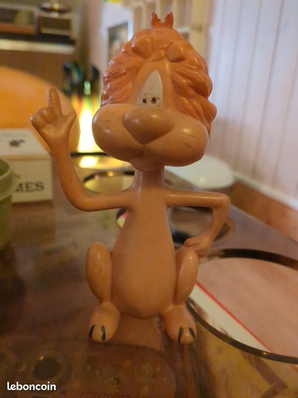 FIGURINE MASCOTTE LION LOEKI - TF1
