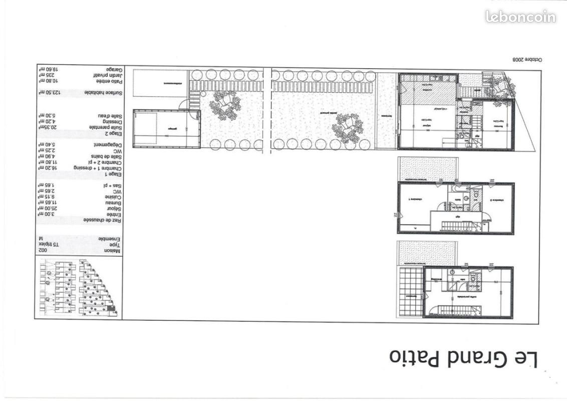 Maison a louer blagnac - 5 pièce(s) - 124 m2 - Surfyn