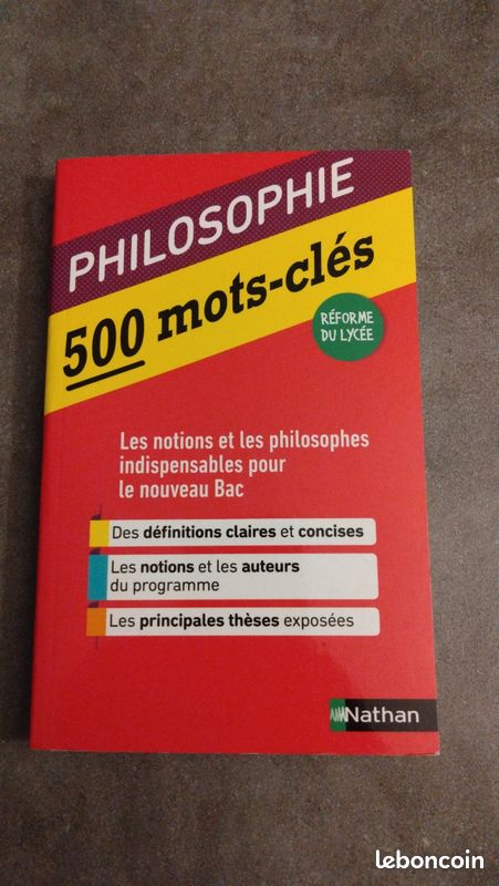 Philosophie 500 mots-clés (image 2)