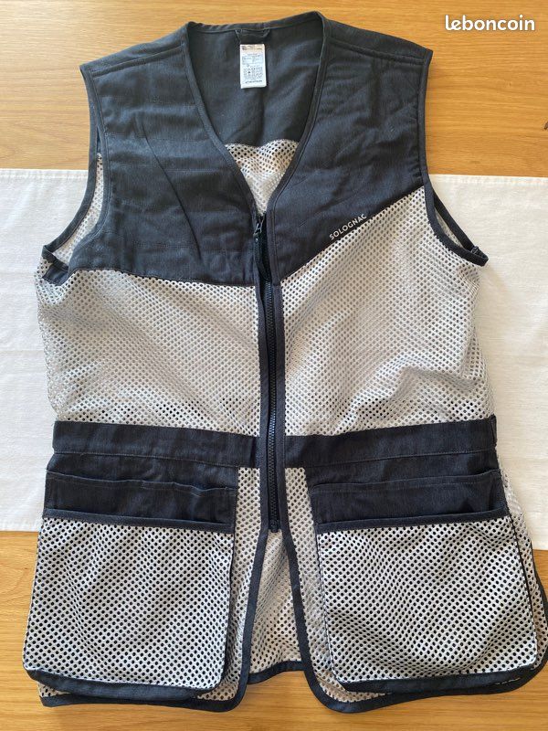 Gilet Ball trap Solognac taille L (image 1)
