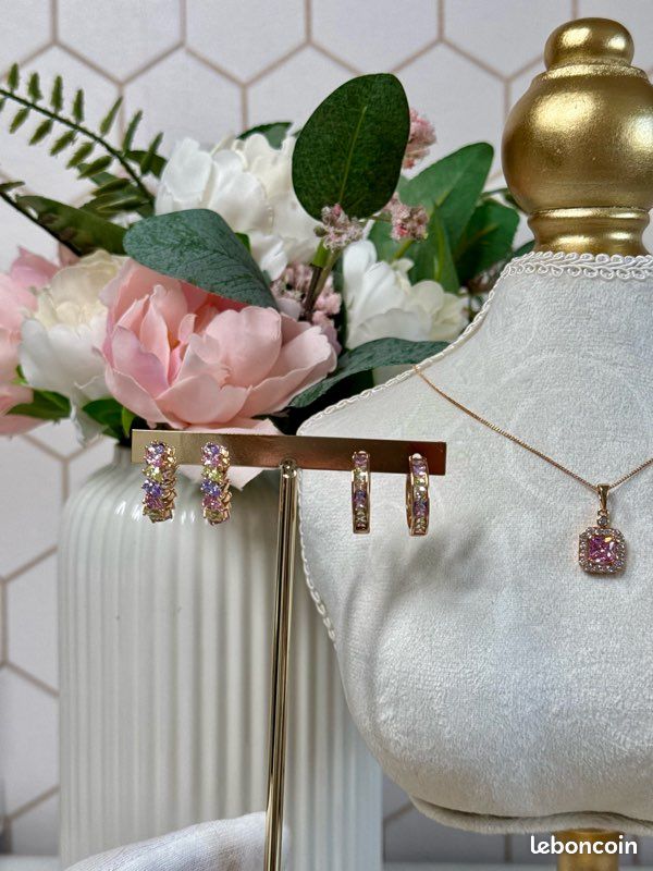 Parure (neuf) en véritable diamant Swarowski 💎 (image 12)