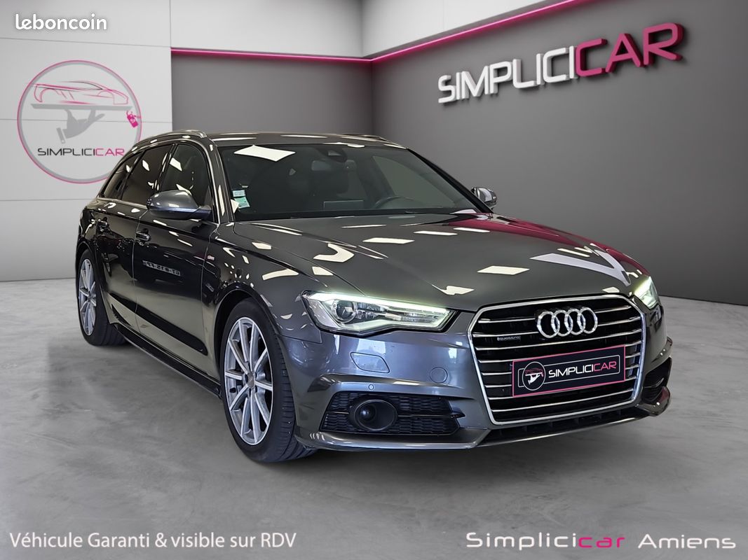 AUDI A6 IV (2) AVANT 3.0 TDI CLEAN DIESEL S-LINE QUATTRO S TRONIC 272Ch - Garantie 12 mois - CARPLAY (image 1)