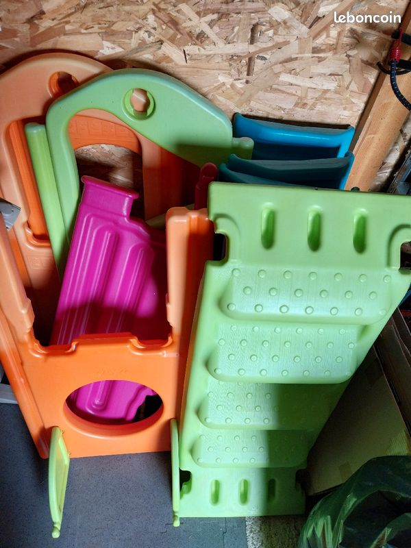 Toboggan Parc d'activités Jeux Extérieur FEBER Jeux Jouets