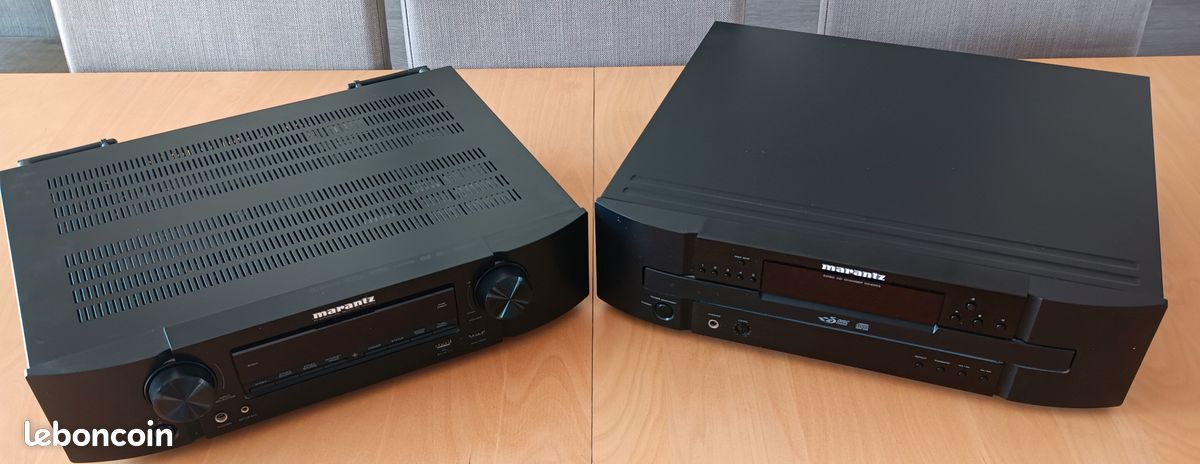 Ampli Audio/Vidéo Marantz nr 1605 & Platine cd CC 4003 (image 1)