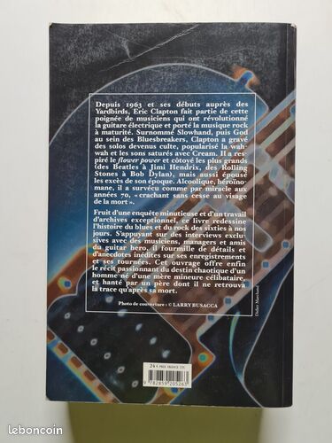 [Livre] Eric Clapton : La vie en blues - Etat correct (image 2)