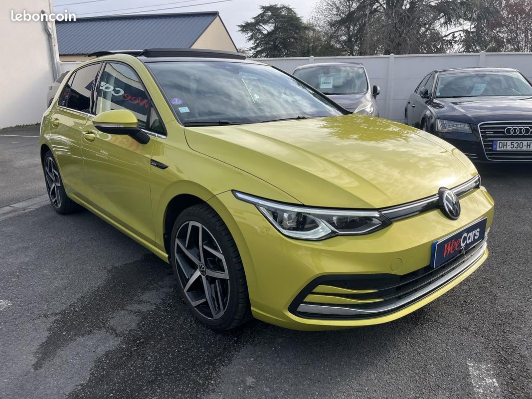VOLKSWAGEN GOLF 1.5 eTSI OPF 150ch Style 1st DSG7 - Attelage/T.O/IQ Light/Sièges AV chauff/JA 18 (image 2)