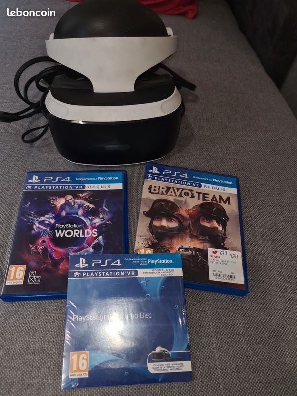 Casque VR PS4/PS5 Jeux vidéo